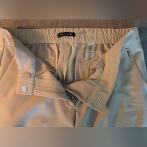 Tommy Hilfiger Light Beige Elastic-Waist Trousers